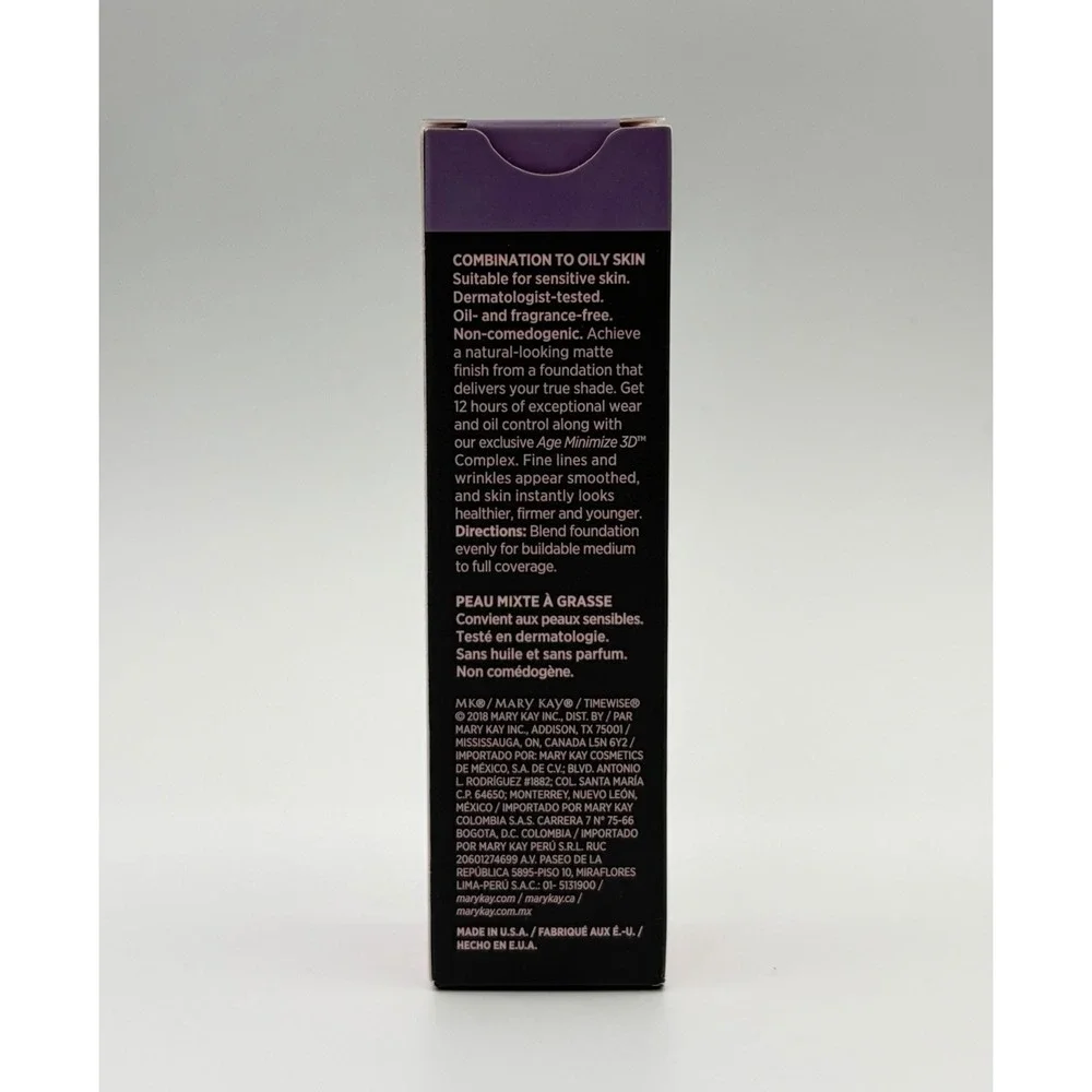 Mary Kay TimeWise Matte 3D Foundation Bronze C 170 1 Oz / 30ml New Box